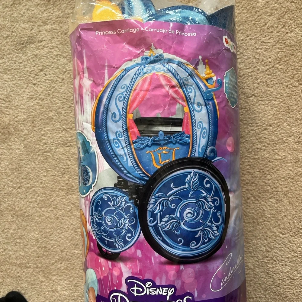 Disney Princess Cinderella Wheelchair Cover, like new (used 1 time) Plays, trips - Picture 6 of 6